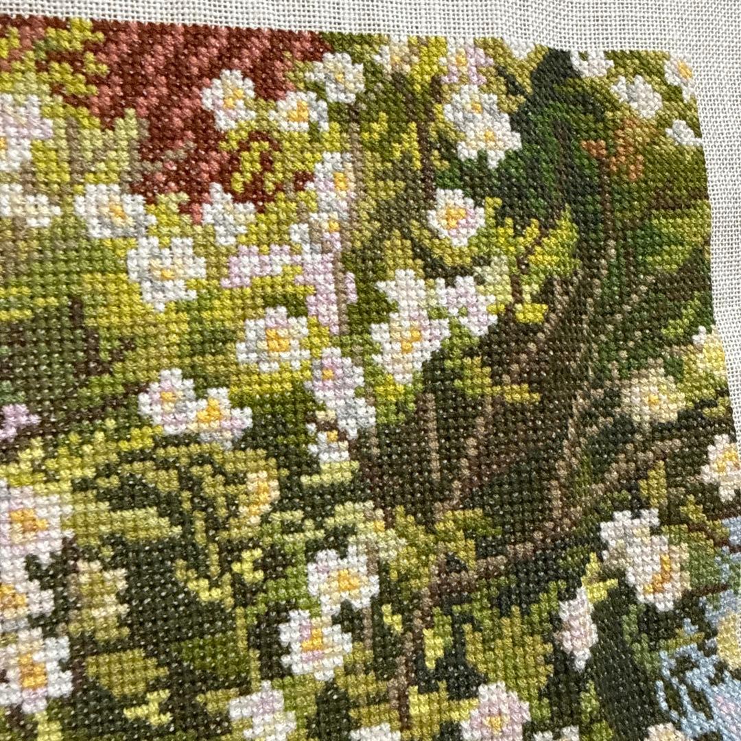 EVA ROSENSTAND 刺しゅう 完成作品 北欧 デンマーク 12-737