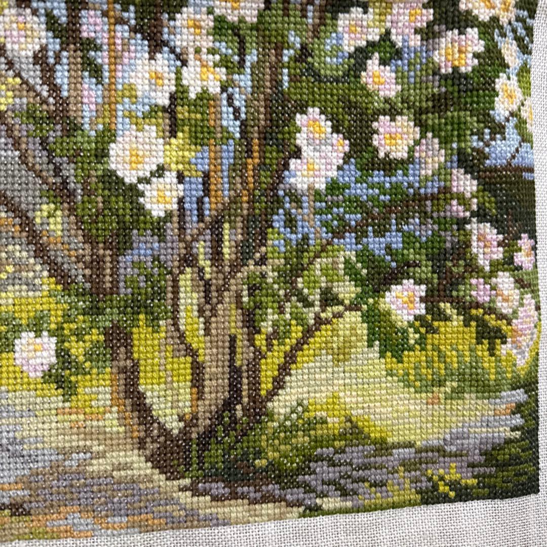 EVA ROSENSTAND 刺しゅう 完成作品 北欧 デンマーク 12-737