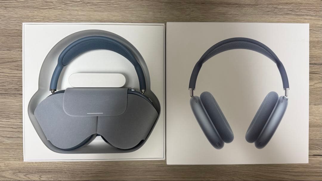 【極美品・値下げ交渉可】AirPods Max - スカイブルー（USB-C)