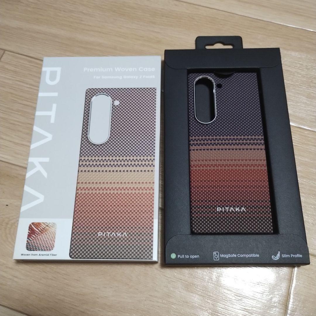 PITAKA サムスン Galaxy Z Fold 6　ケース　サンセット