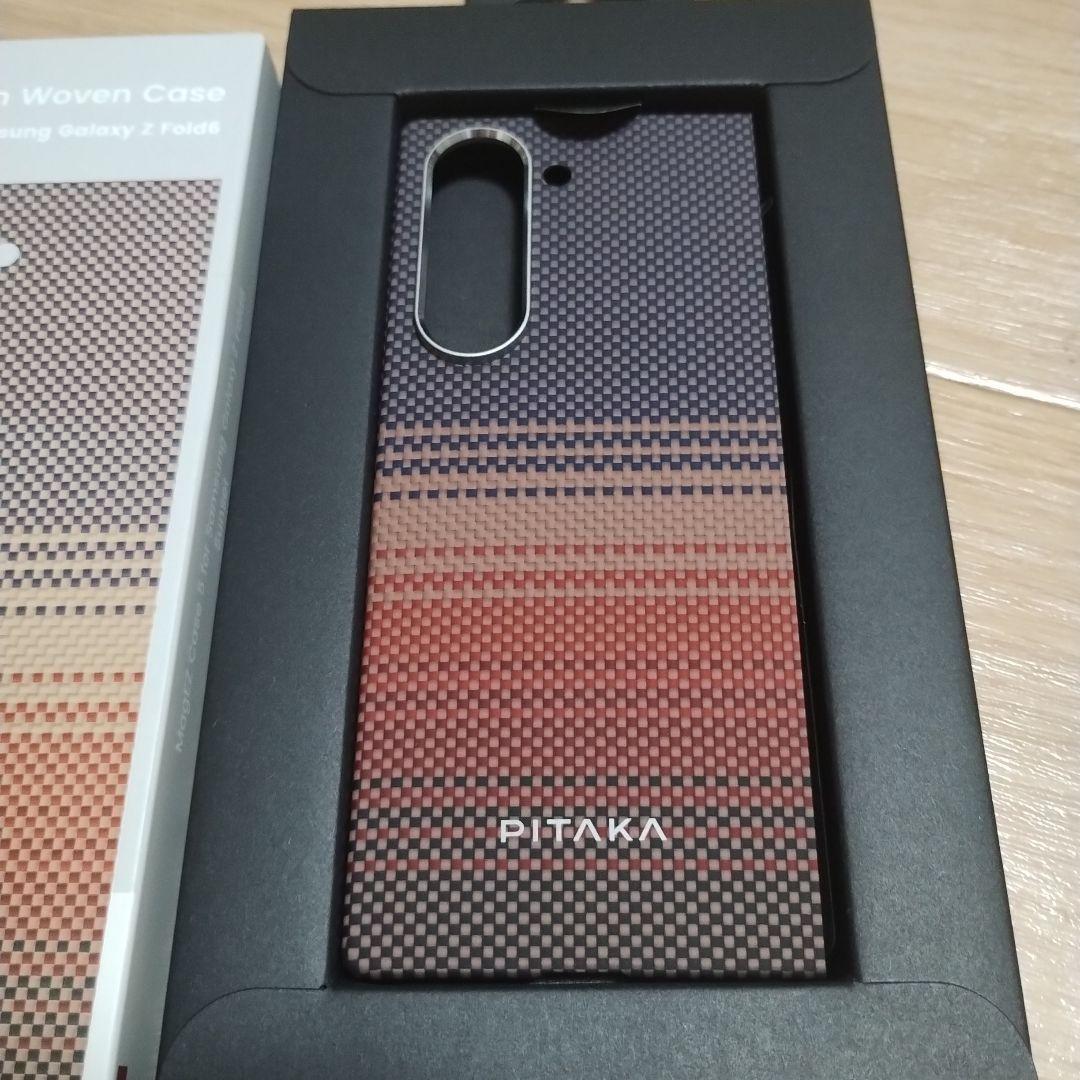 PITAKA サムスン Galaxy Z Fold 6　ケース　サンセット