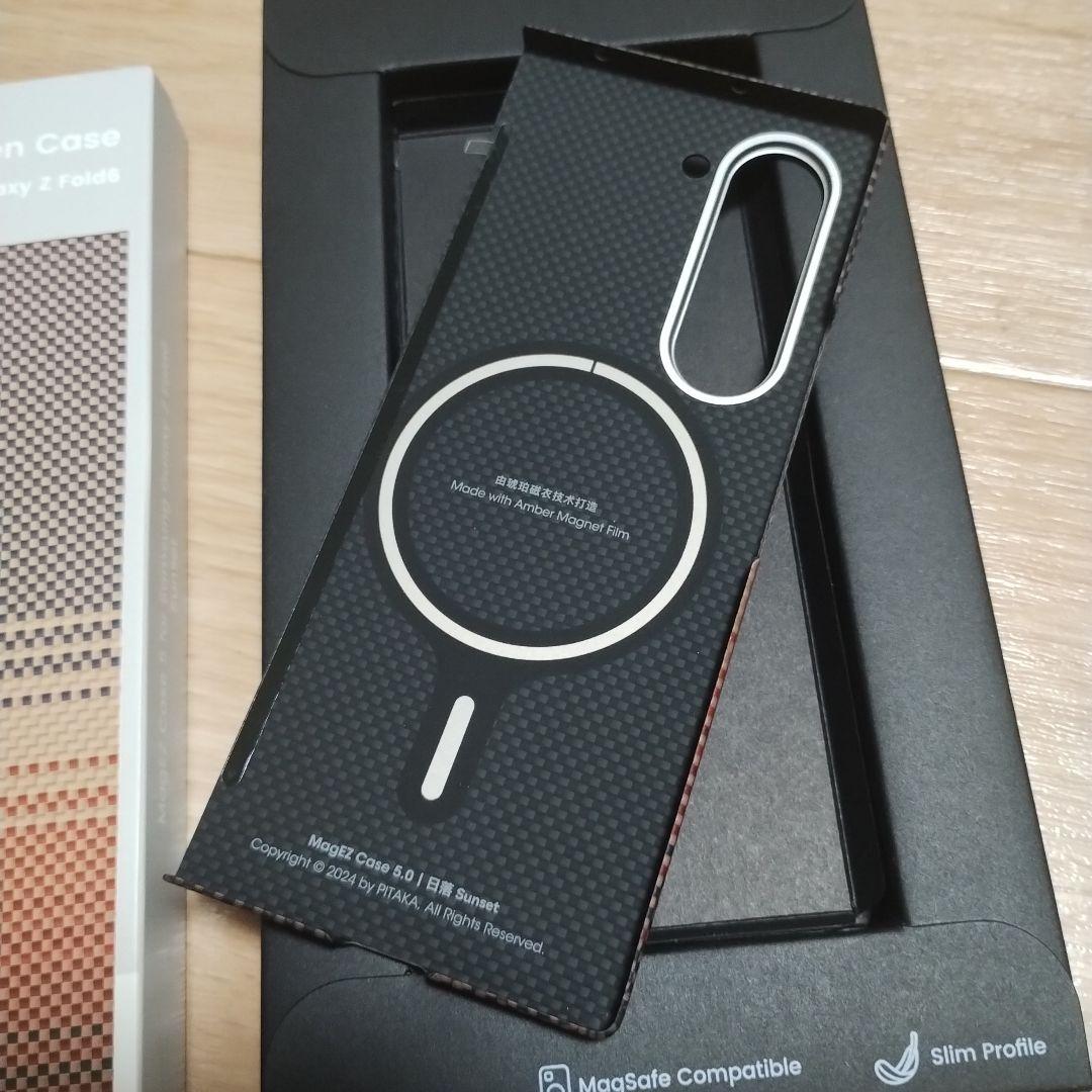 PITAKA サムスン Galaxy Z Fold 6　ケース　サンセット