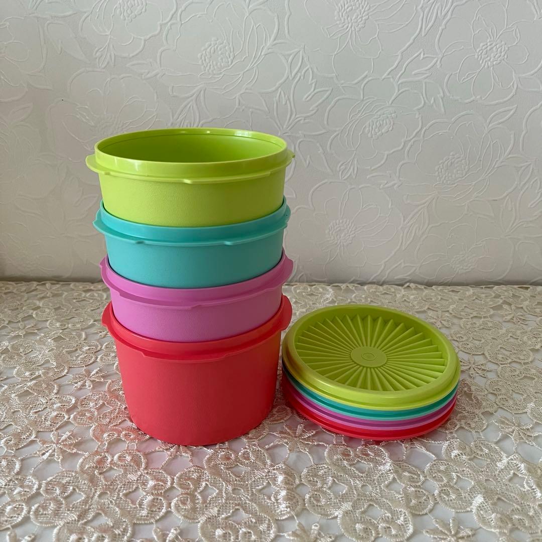 【新品・未使用】Tupperware✰ミニデコレーター4個セット