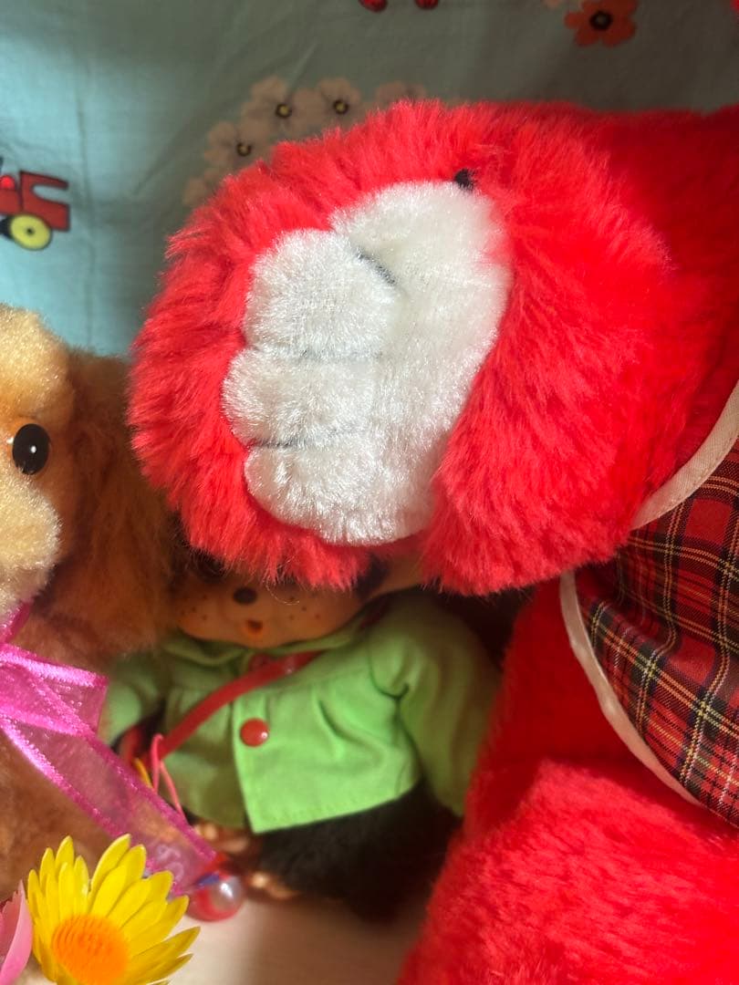 山英　昭和レトロクマぬいぐるみ