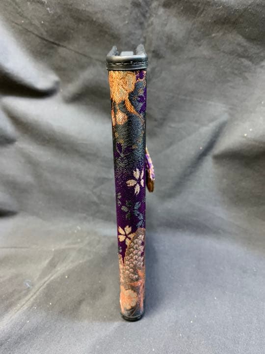 西陣織と本革の手帳型ケース