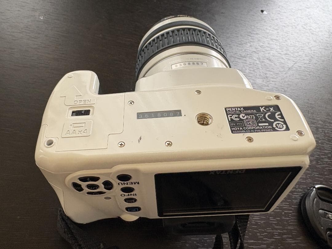 PENTAX K-X ホワイト ホワイト デジタル一眼レフ ペンタックス レンズ