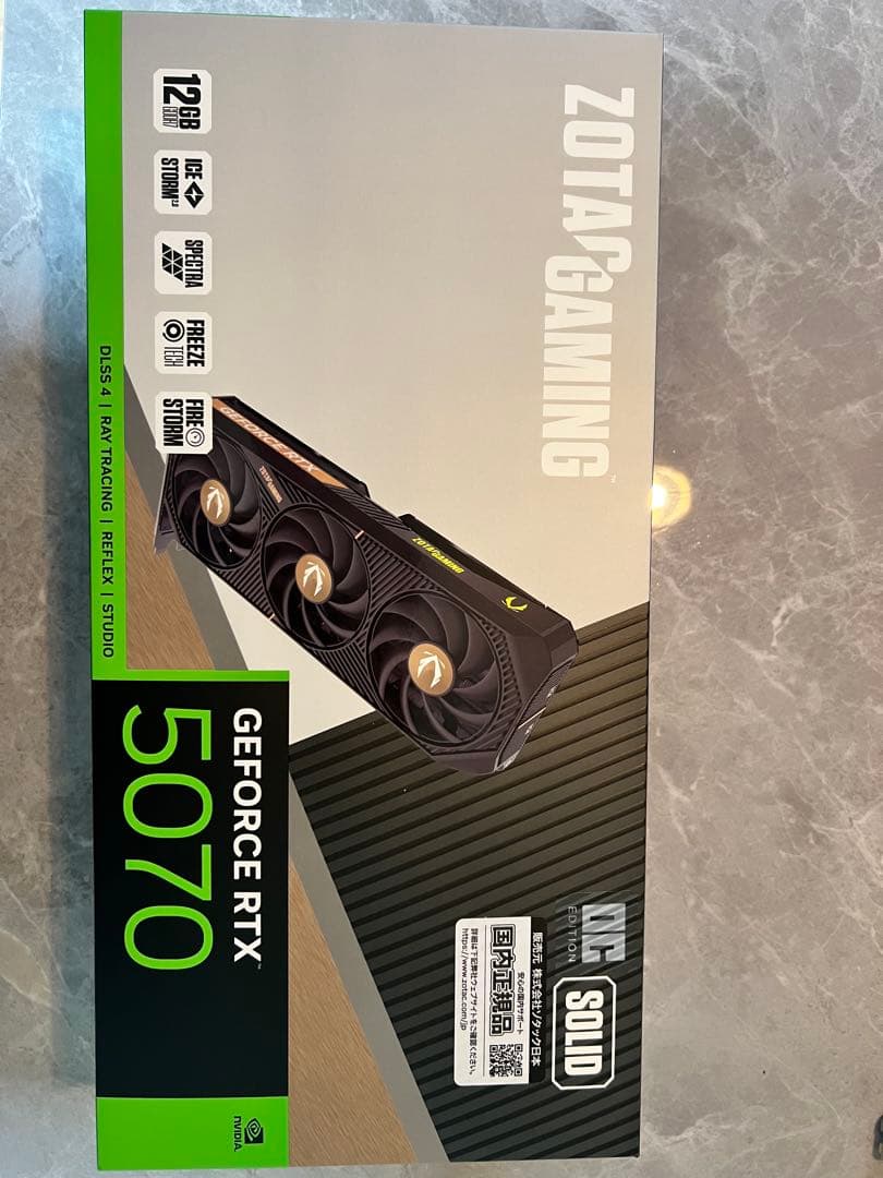 ZOTAC GAMING GEFORCE RTX 3ファン搭載 保証付き