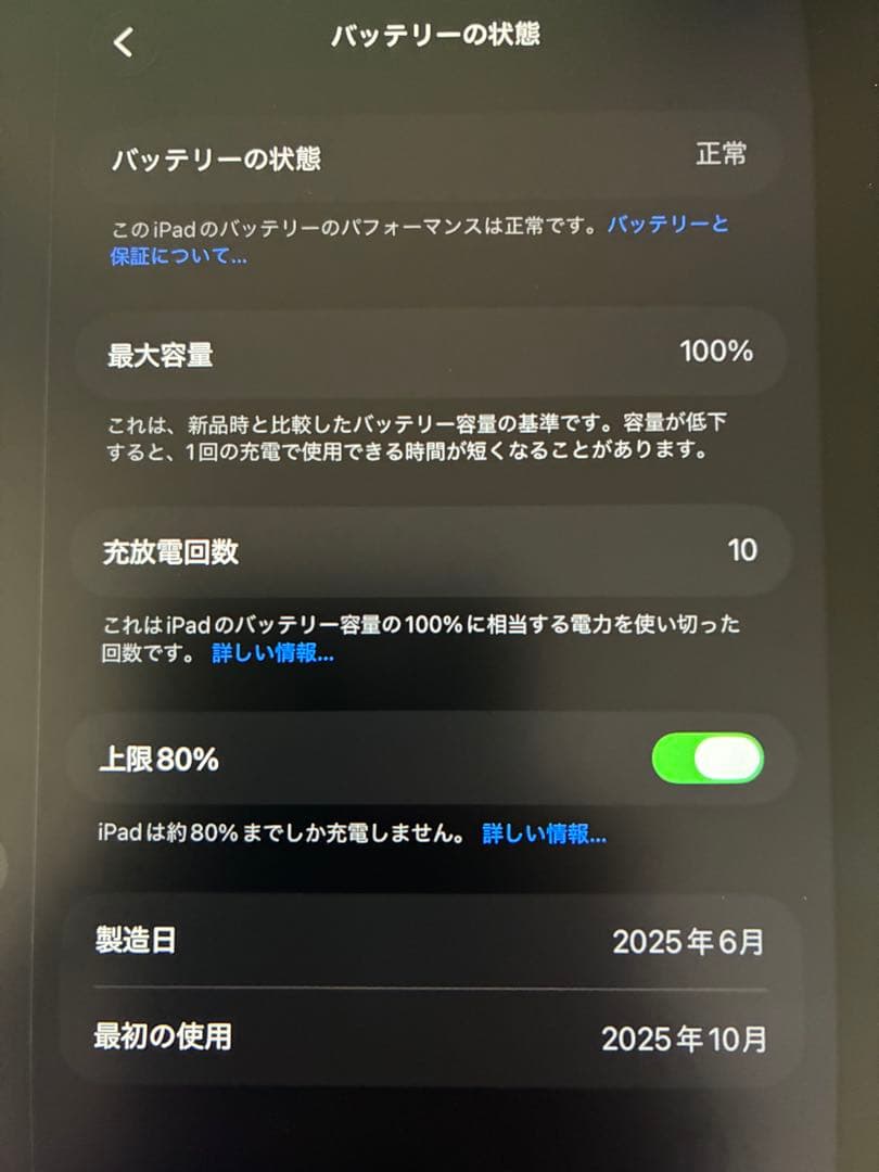 iPad mini (A17 Pro) 128GB ブルー
