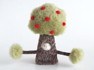 三角ユウリ　マウスのぬいぐるみ<木の役>