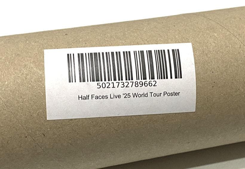 ★OASIS★Half Faces Live '25 オフィシャルポスター★