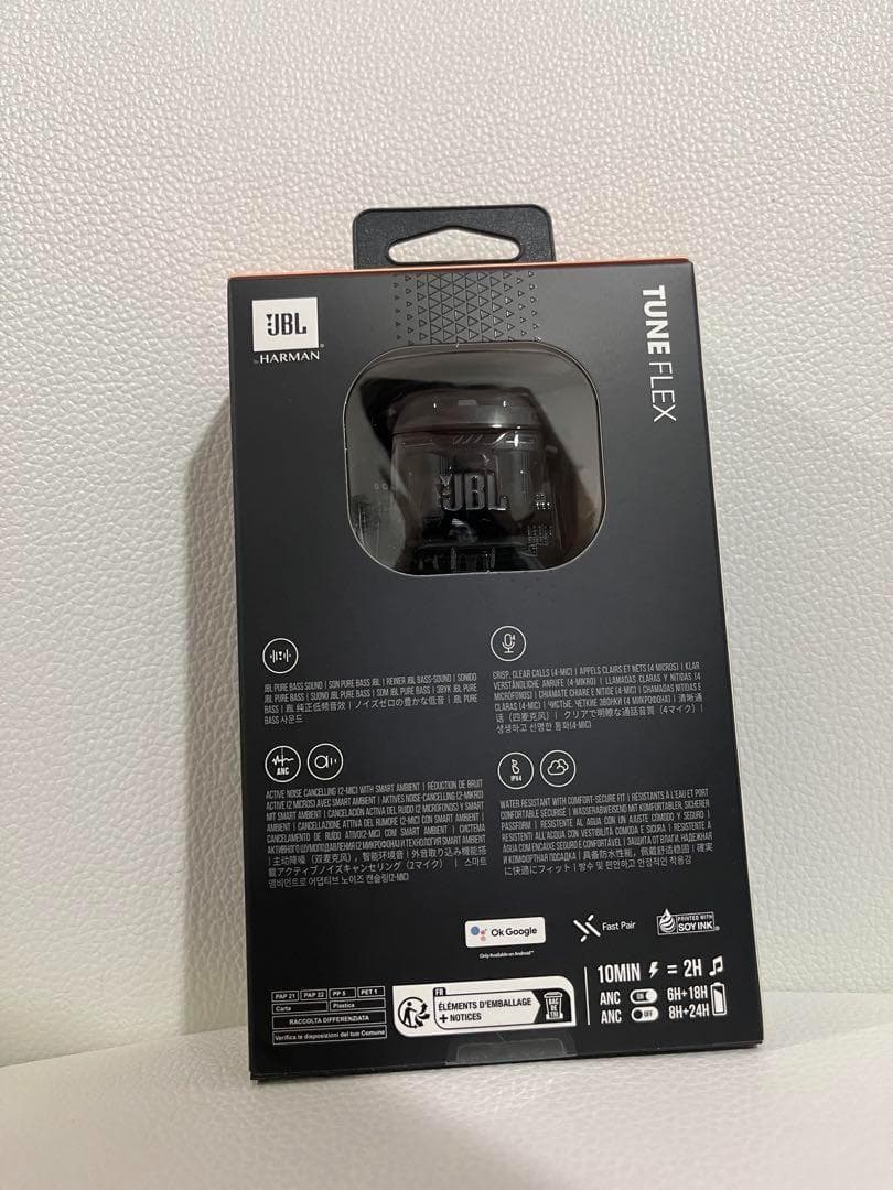 【新品、未使用】JBL TUNE FLEX GHOST ワイヤレスイヤホン