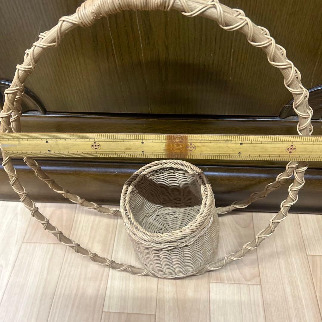 ラタン　花かご　まとめ売り