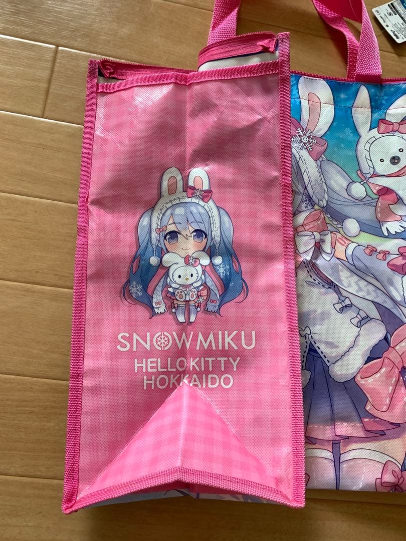 新品 初音ミク ハローキティ 北海道 限定 雪ミク お土産バッグ 2019 日本