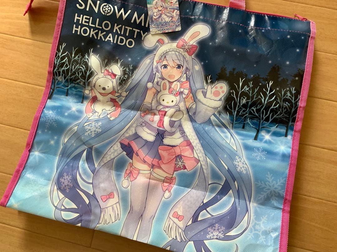新品 初音ミク ハローキティ 北海道 限定 雪ミク お土産バッグ 2019 日本