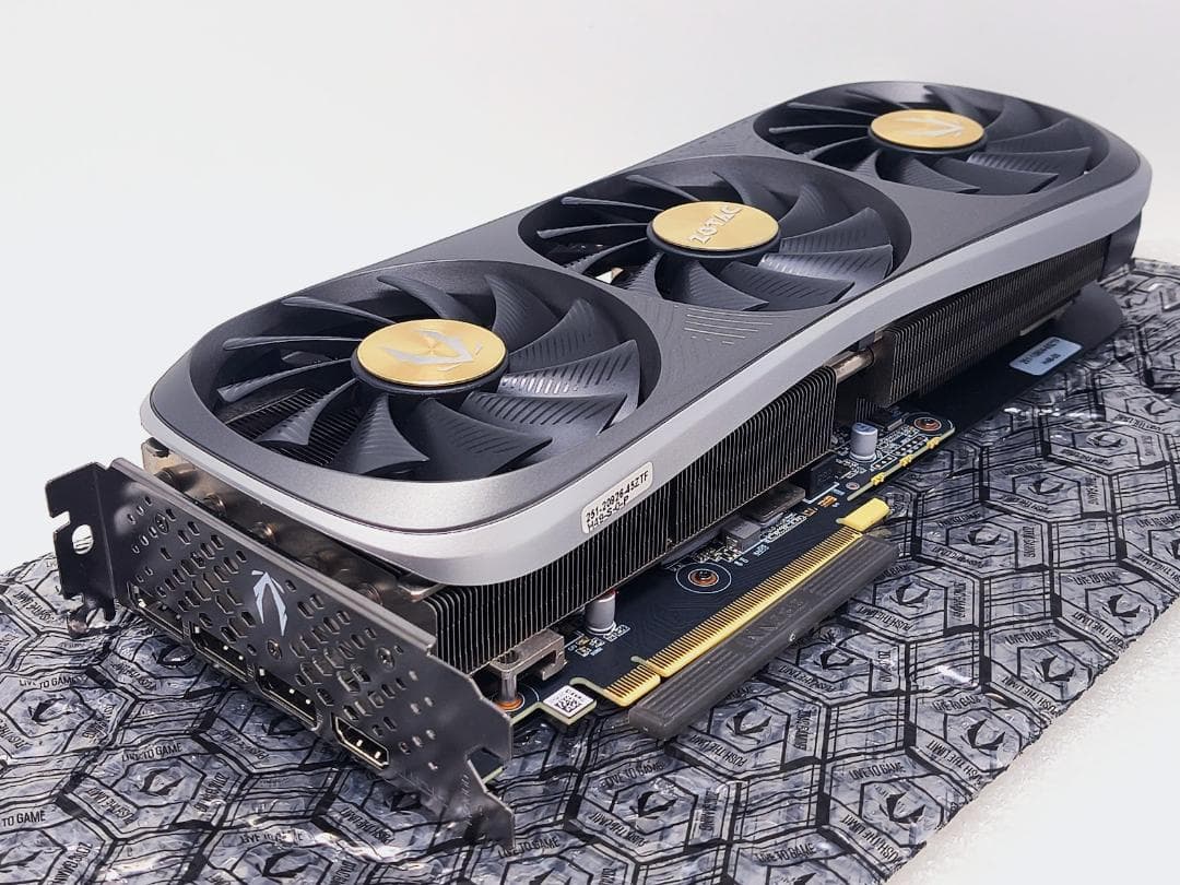 【美品】ZOTAC RTX 4070 Ti グラフィックボード 12GB