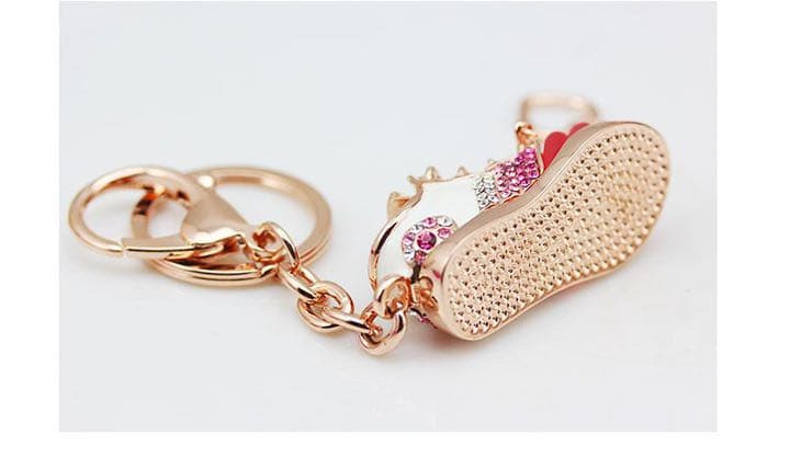 靴型キーホルダー二個セット