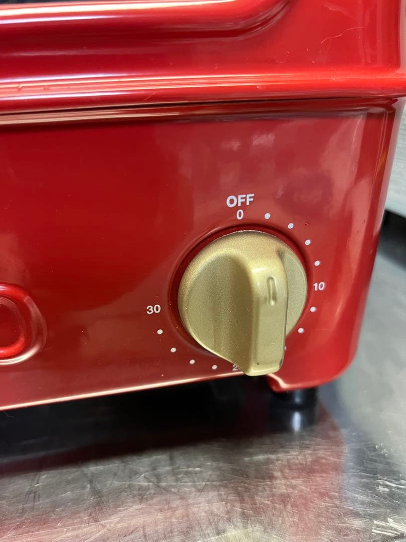 オーブントースター グリル BRUNO ブルーノ レッド 赤