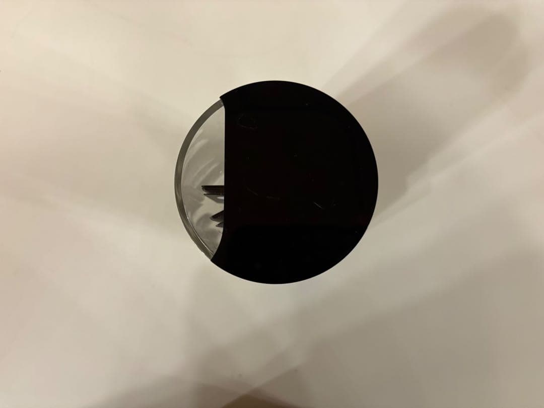 ★動作品★TWEMCO トゥエンコ パタパタ時計QT-30R 黒