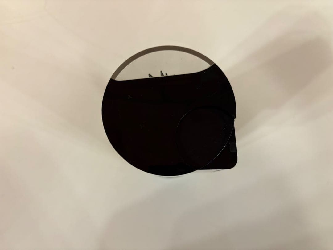 ★動作品★TWEMCO トゥエンコ パタパタ時計QT-30R 黒