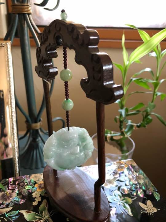 翡翠置き物