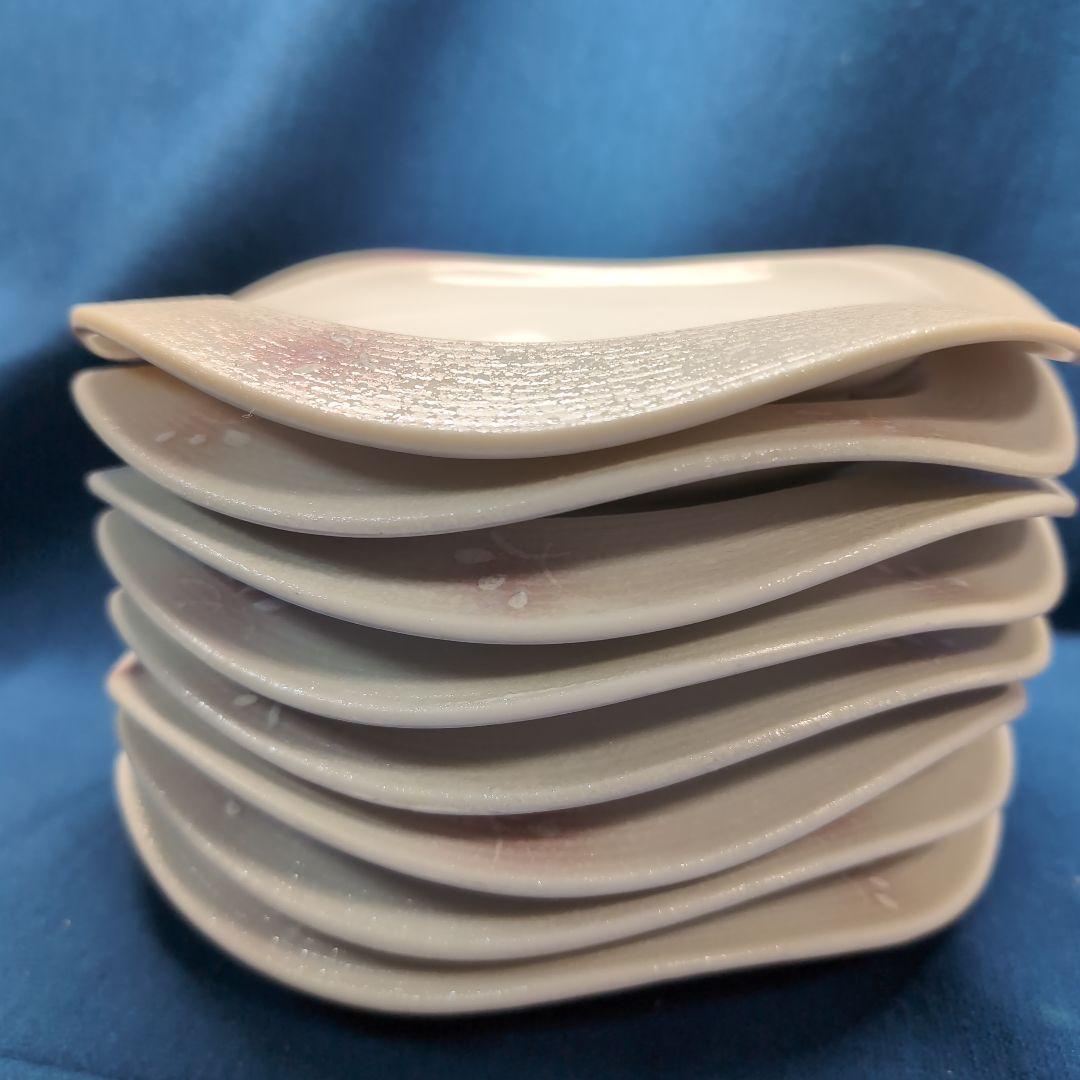 変形中皿 　料亭　 旅館　 和食器 　飲食店 業務用 8枚