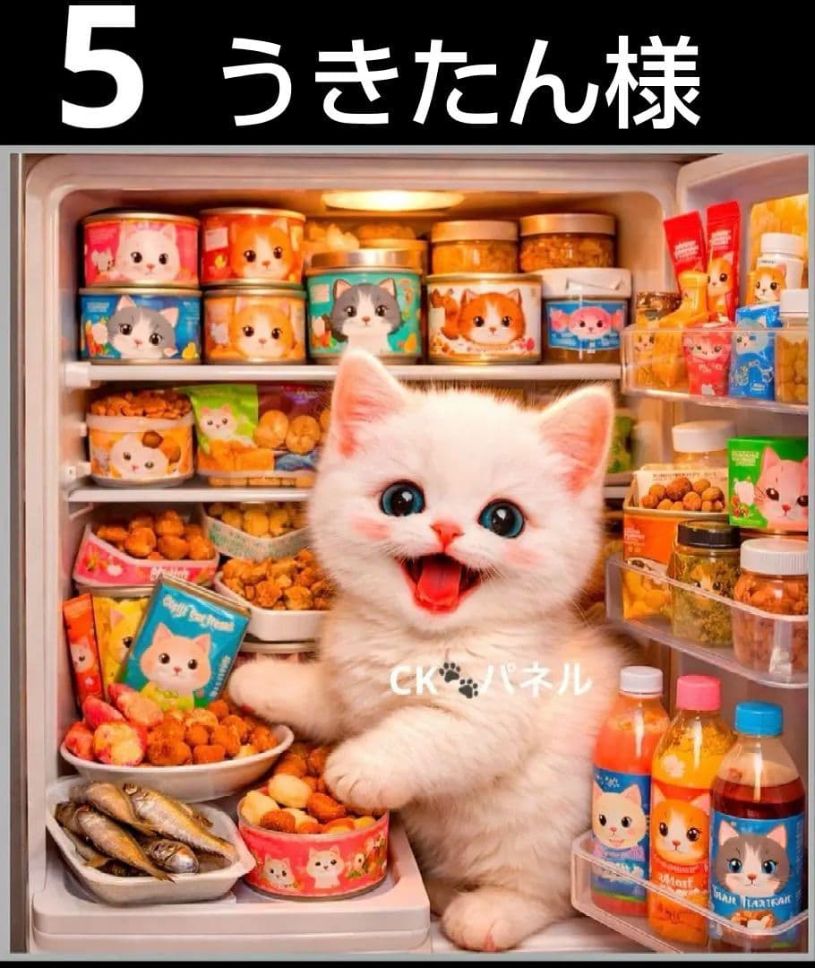 オーダーページ　ハンカチ123 にゃん冷蔵庫柄　ハンドメイド3/20