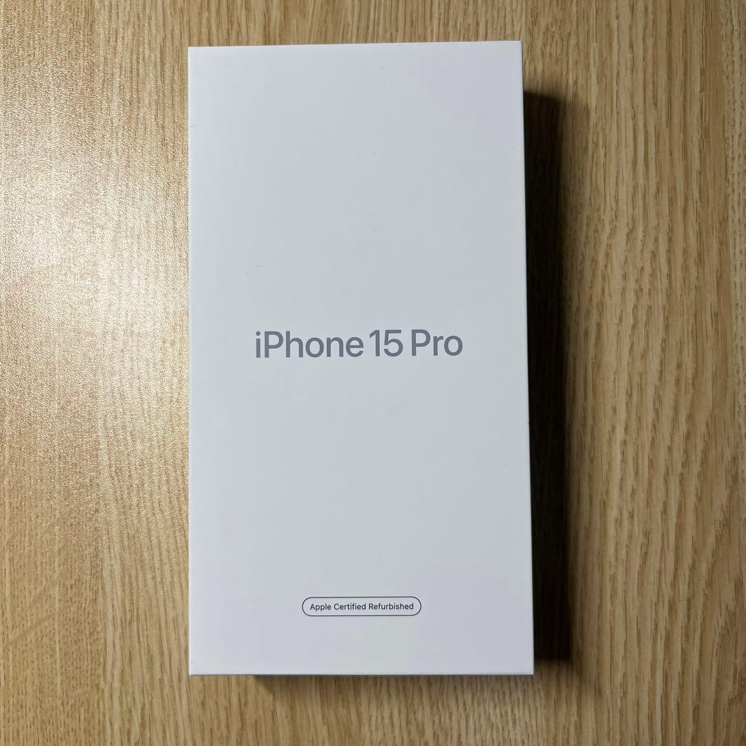 未開封品 iPhone 15Pro 128GB ナチュラルSIMフリー