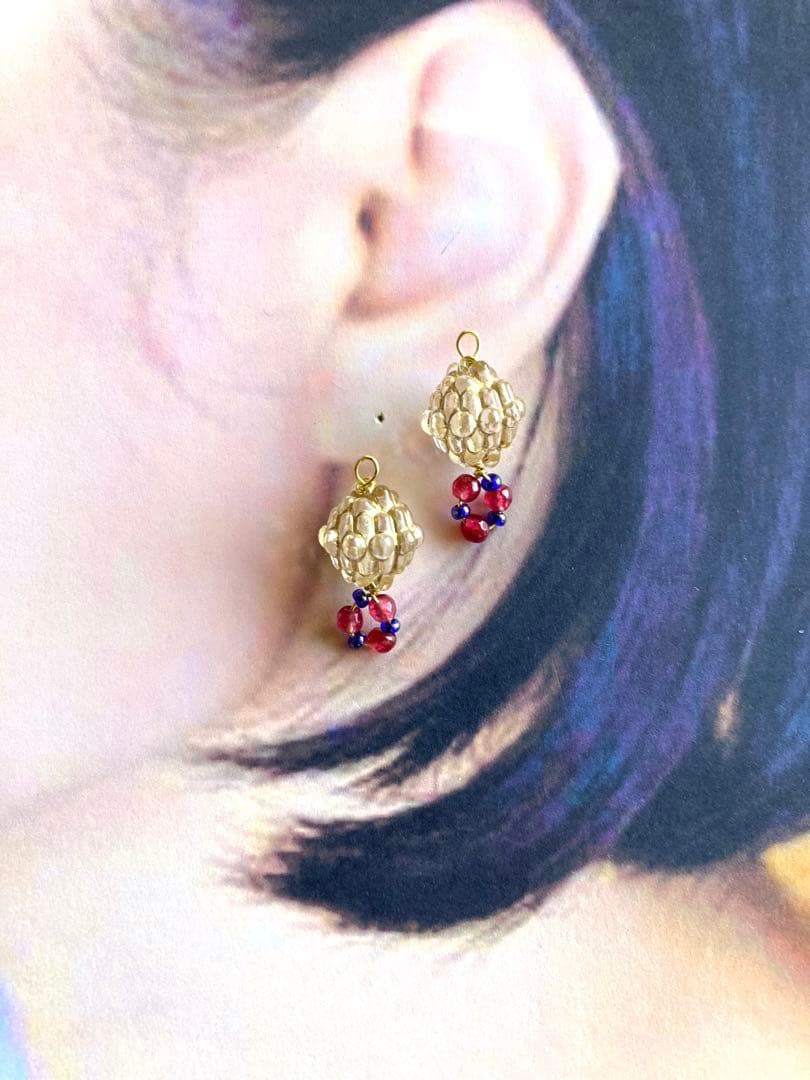 no.0140 インディアンレッドと春宵のランプ