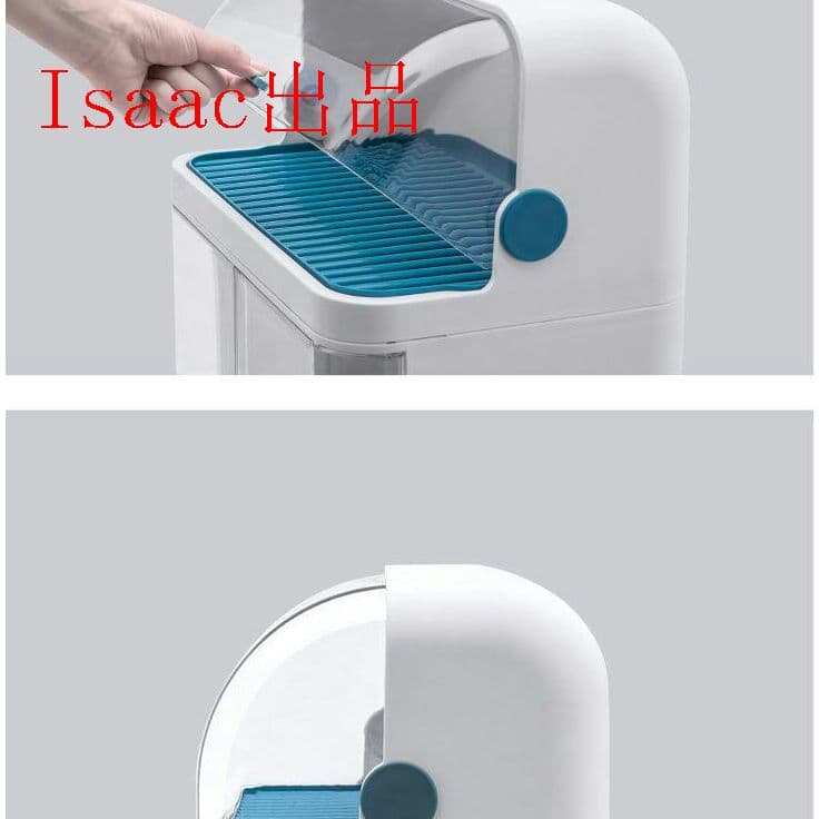 水切りラック　食器棚 水切りかご シンク上 水切り 2段K