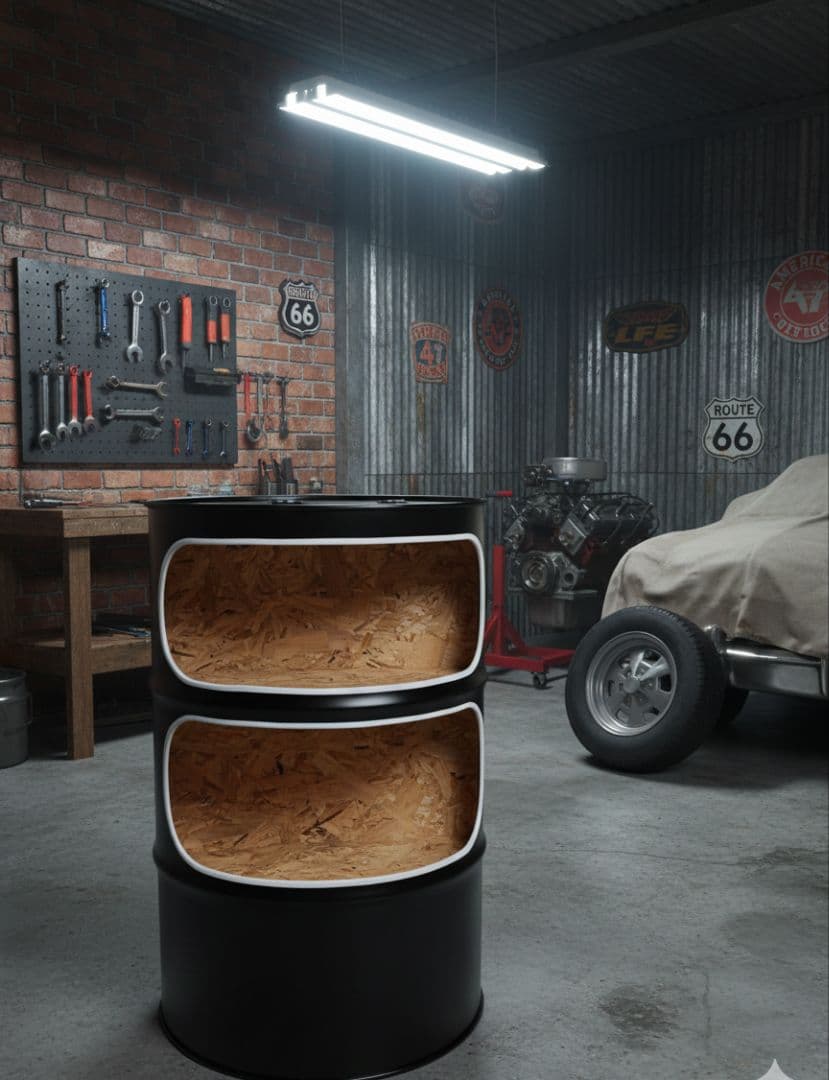 受注生産品ドラム缶BOX‼️カスタムオーダー