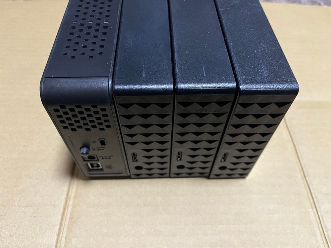 外付けHDD 4台まとめ売り Seagate・I-O DATA 動作品