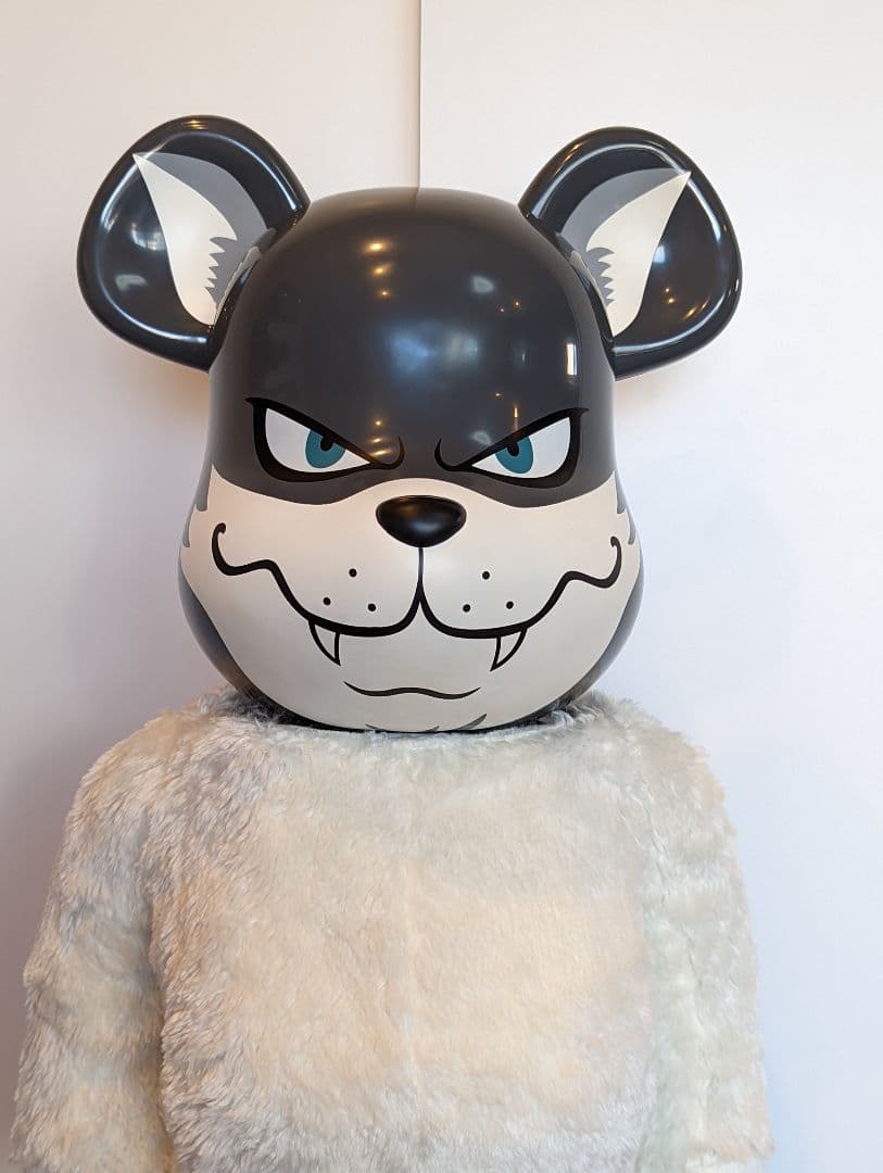 レア BE@RBRICK fragment ラビット／オオカミ 1000%