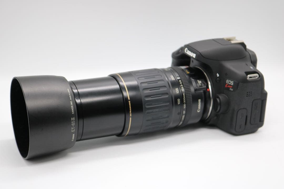 ボディ新品級 【Canon EOS Kiss X8i ダブルレンズセット】