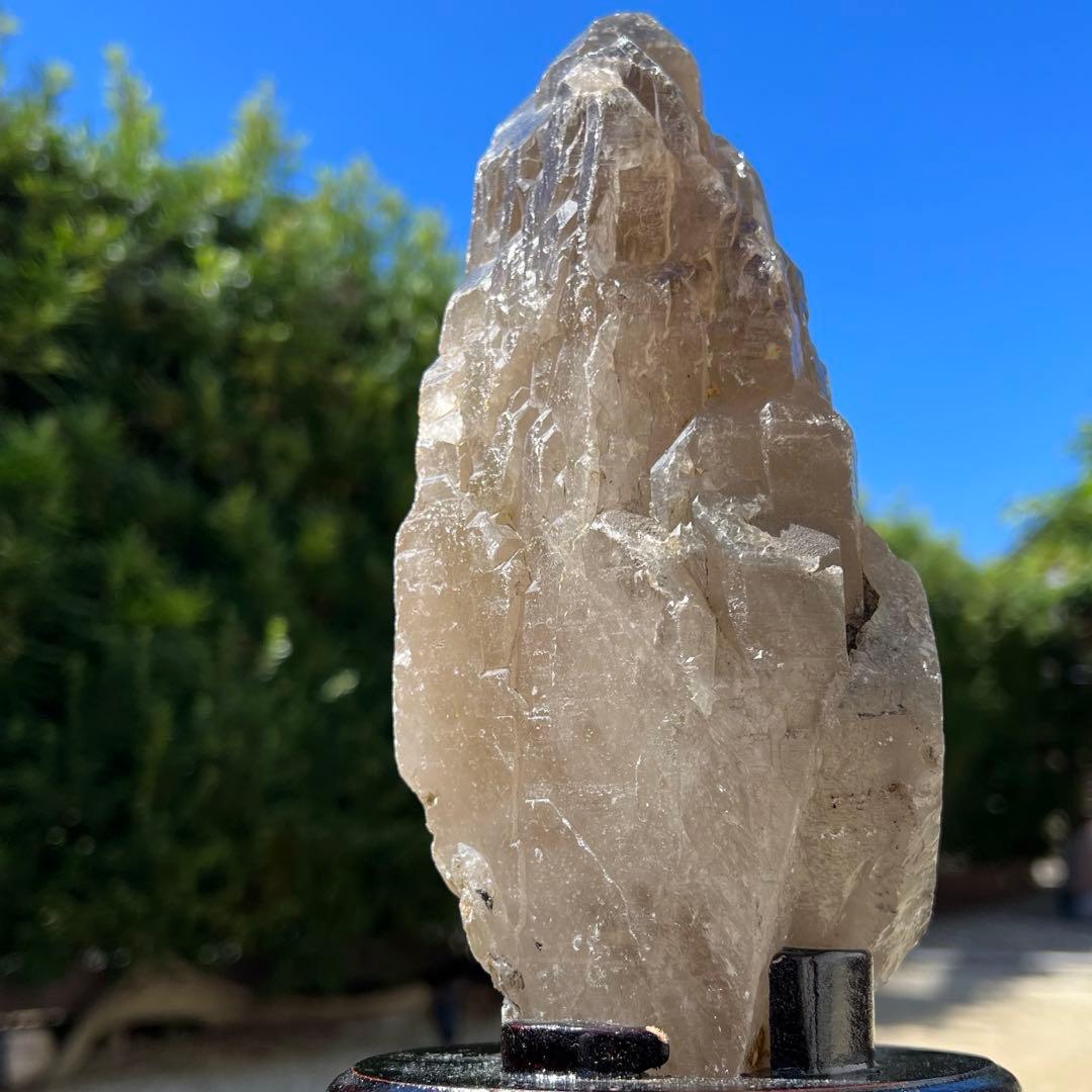 ✳️極☆激レア品‼️✨エレスチャルクォーツ ルチルインライトニング水晶 原石 天然石