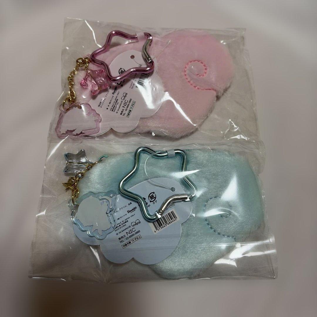 リトルツインスターズ ドリーミージャーニーシリーズ　羽ポーチ　キキとララ