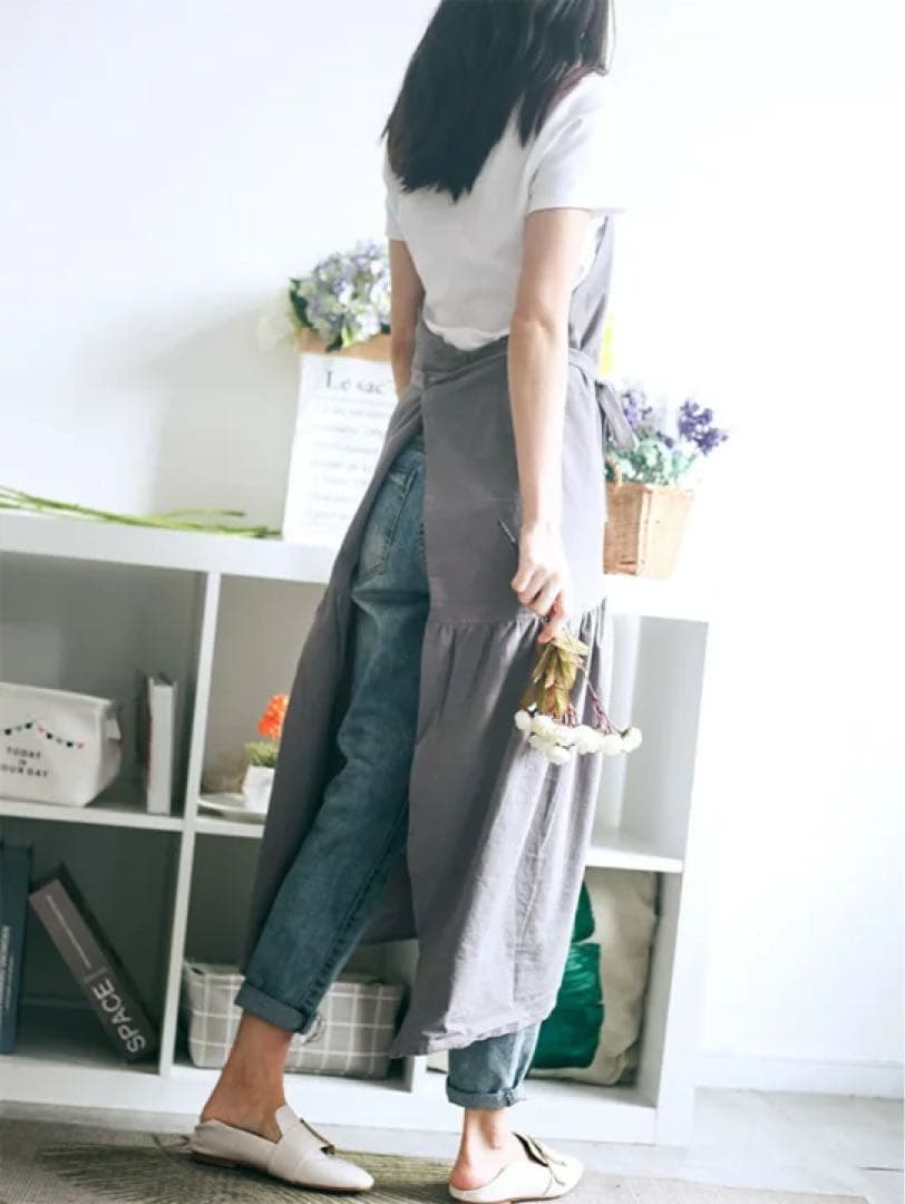 エプロン ピンク　7枚セット