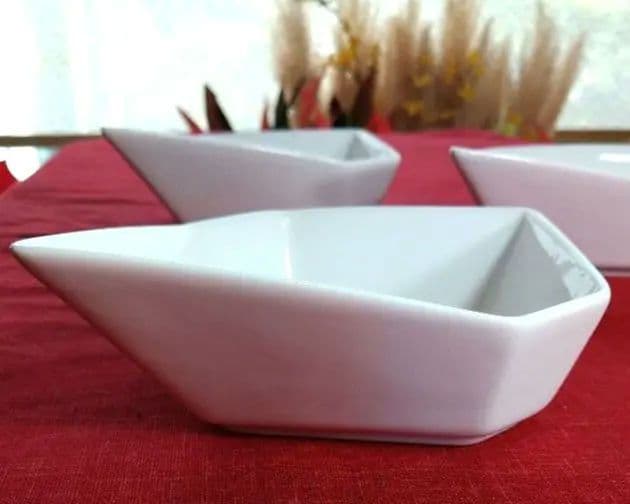 ⬛冬一押しディスプレイ♥ホテル旅館気分で♥３３cm御影風長皿演出４種１組計４皿