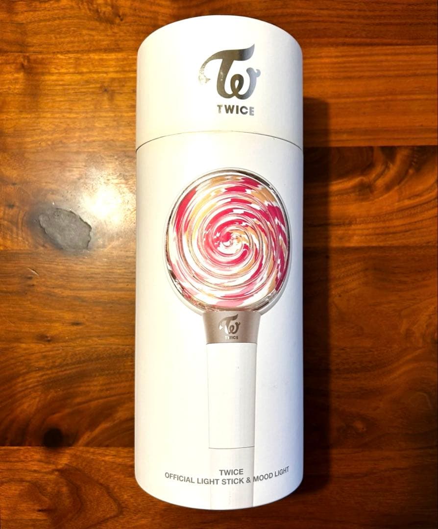 【美品】 TWICE ペンライト キャンディボン 初代 公式 2本セット
