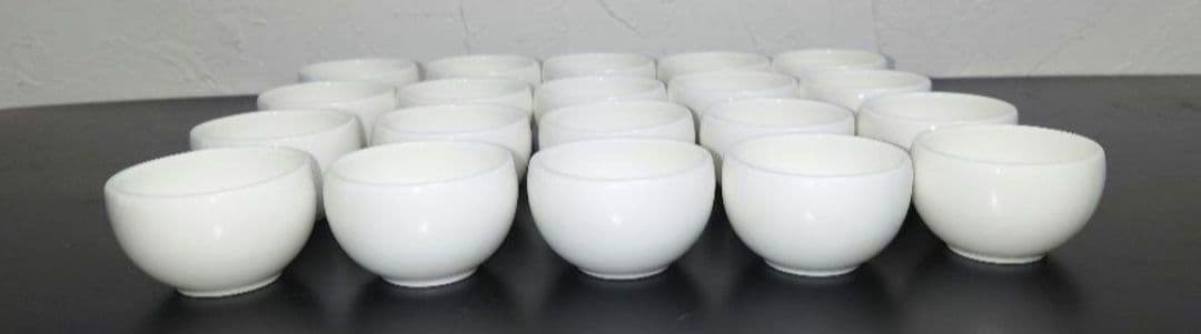 【20個】ナルミ NARUMI デザート ソース ミニ小鉢 器 和洋 お猪口 皿