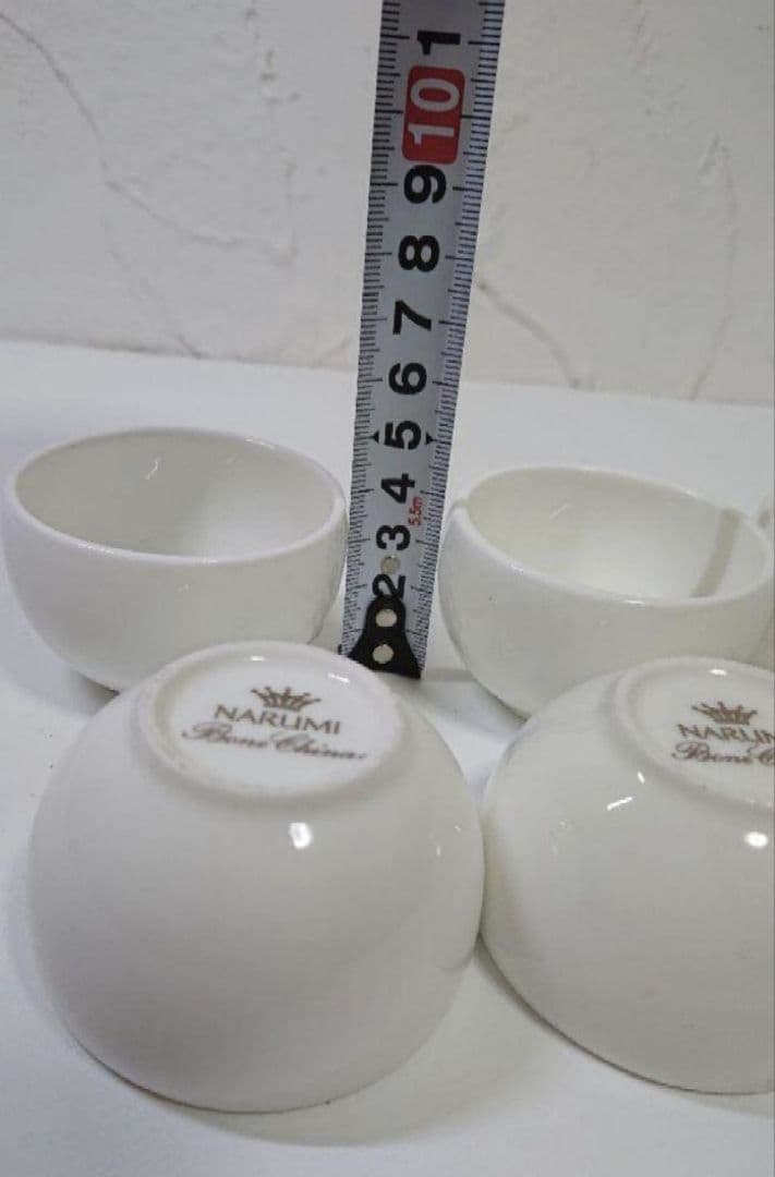 【20個】ナルミ NARUMI デザート ソース ミニ小鉢 器 和洋 お猪口 皿