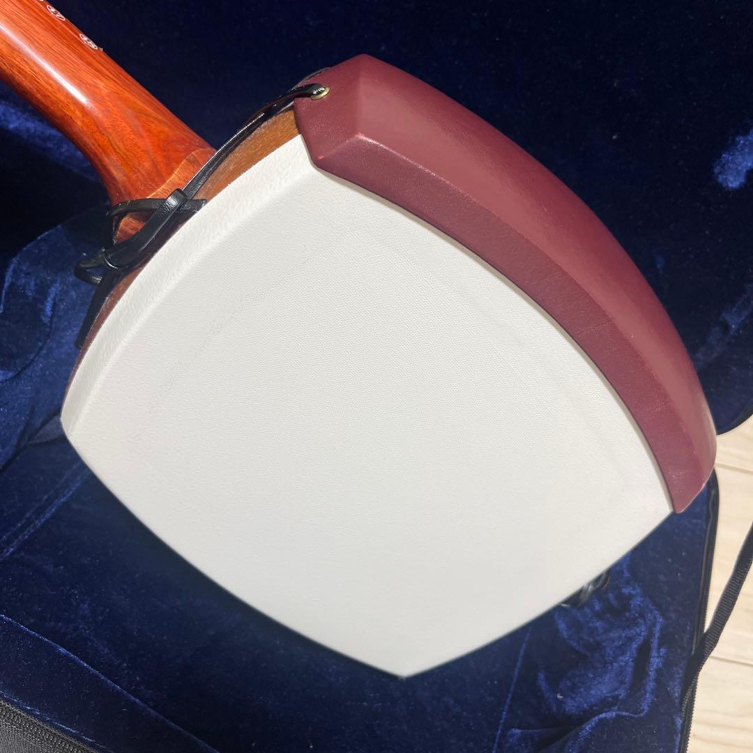 津軽三味線 太棹 初心者セット 三味線 合皮 ハードケース 撥 駒付き