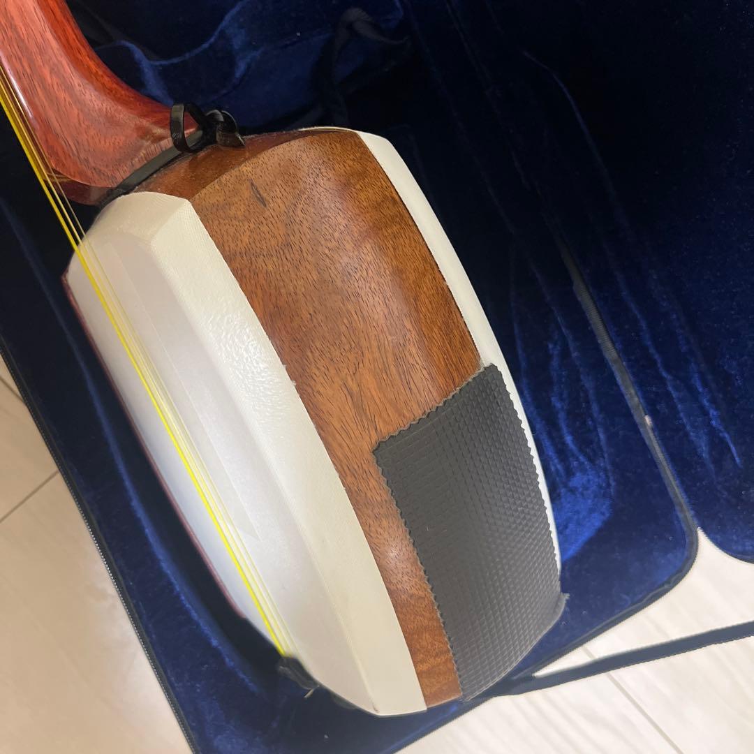 津軽三味線 太棹 初心者セット 三味線 合皮 ハードケース 撥 駒付き