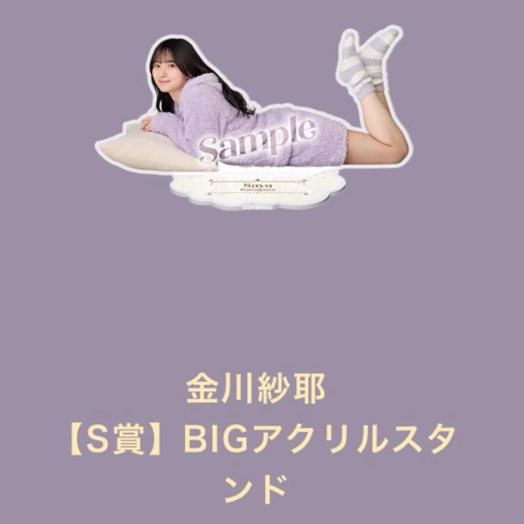 乃木坂46 金川紗耶 のぎBOX まとめ売り S賞 アクリルスタンド ポスター