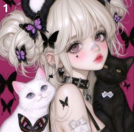 ⭐枚数限定パネル⭐ ③ 　　女の子パネル生地　♡オーダー受付中♡　ハンドメイド