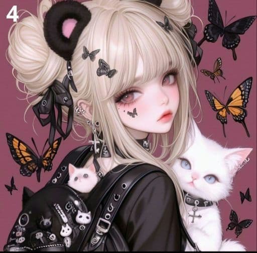 ⭐枚数限定パネル⭐ ③ 　　女の子パネル生地　♡オーダー受付中♡　ハンドメイド