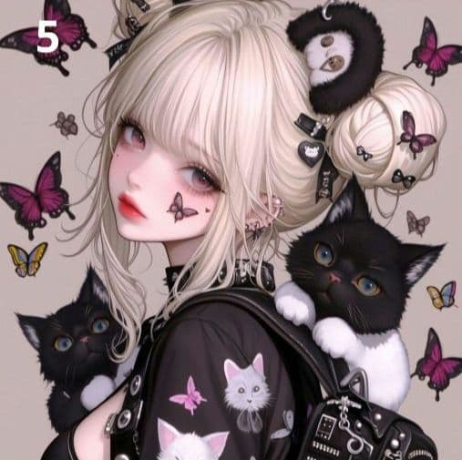 ⭐枚数限定パネル⭐ ③ 　　女の子パネル生地　♡オーダー受付中♡　ハンドメイド