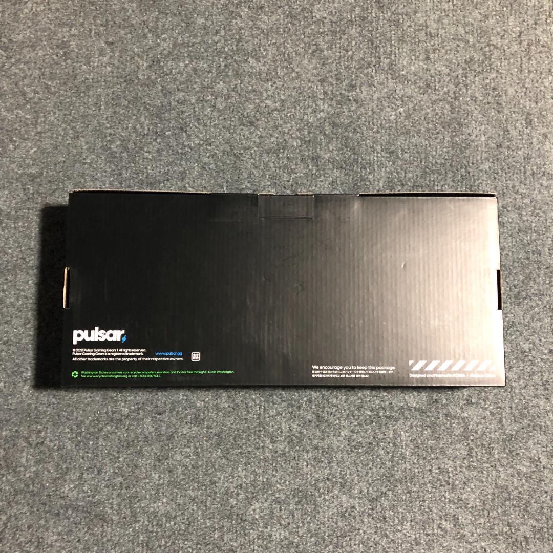 【ほぼ未使用】Pulsar Gaming Gears PCMK TKL