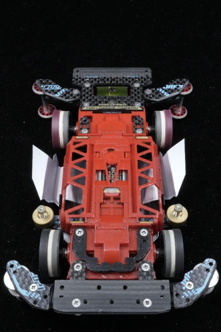 美品　ミニ四駆　タミヤ　MSフレキ完成品　サンダーショット　Ｍk2　赤機甲