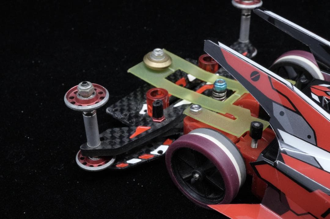 美品　ミニ四駆　タミヤ　MSフレキ完成品　サンダーショット　Ｍk2　赤機甲