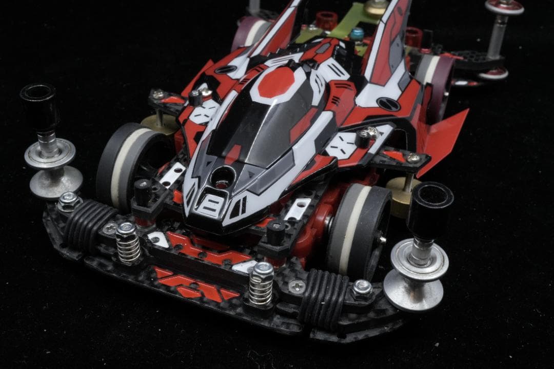 美品　ミニ四駆　タミヤ　MSフレキ完成品　サンダーショット　Ｍk2　赤機甲